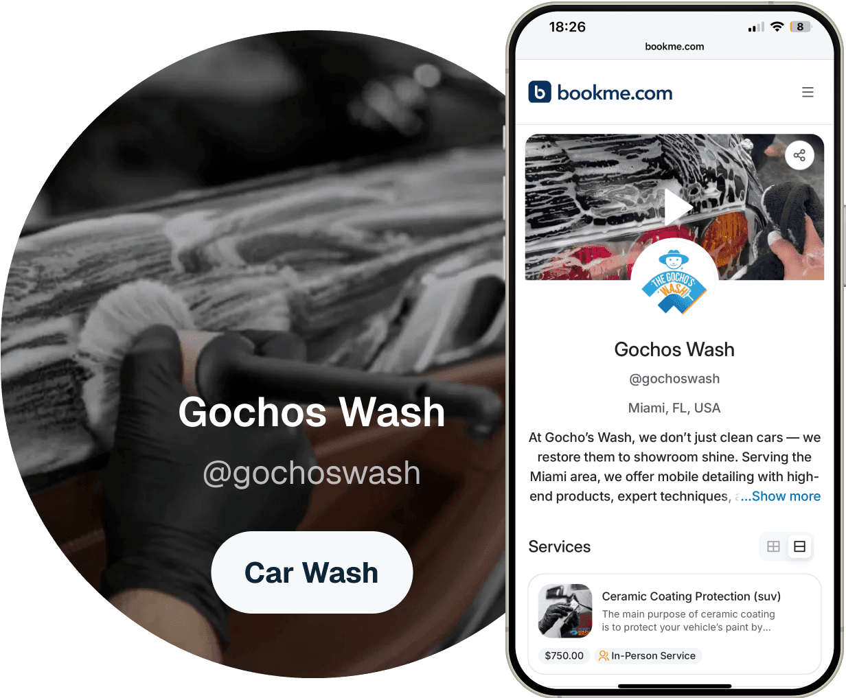 Gochos Wash profile
